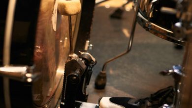 Hand und Fusshaltung verbessern Schlagzeug